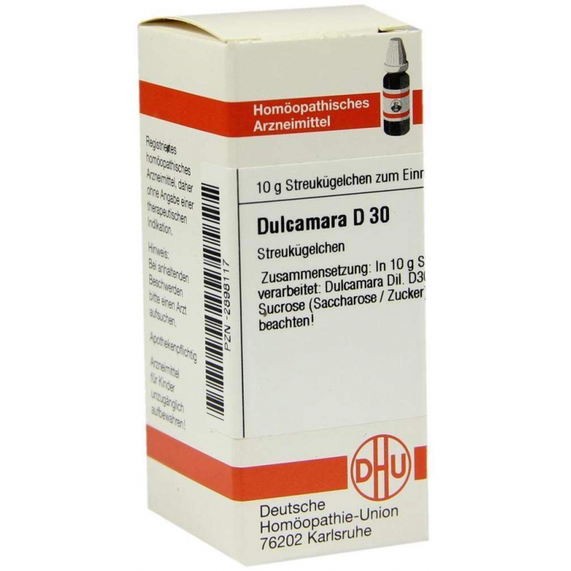 Dhu Dulcamara D30 10 G Globuli