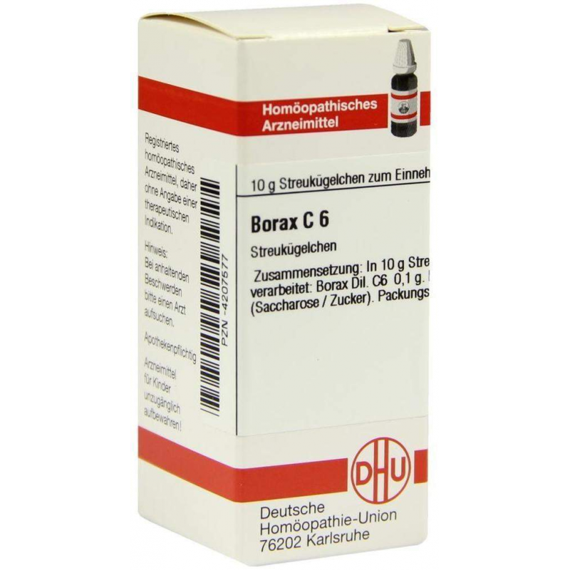 Dhu Borax C6 10 G Globuli
