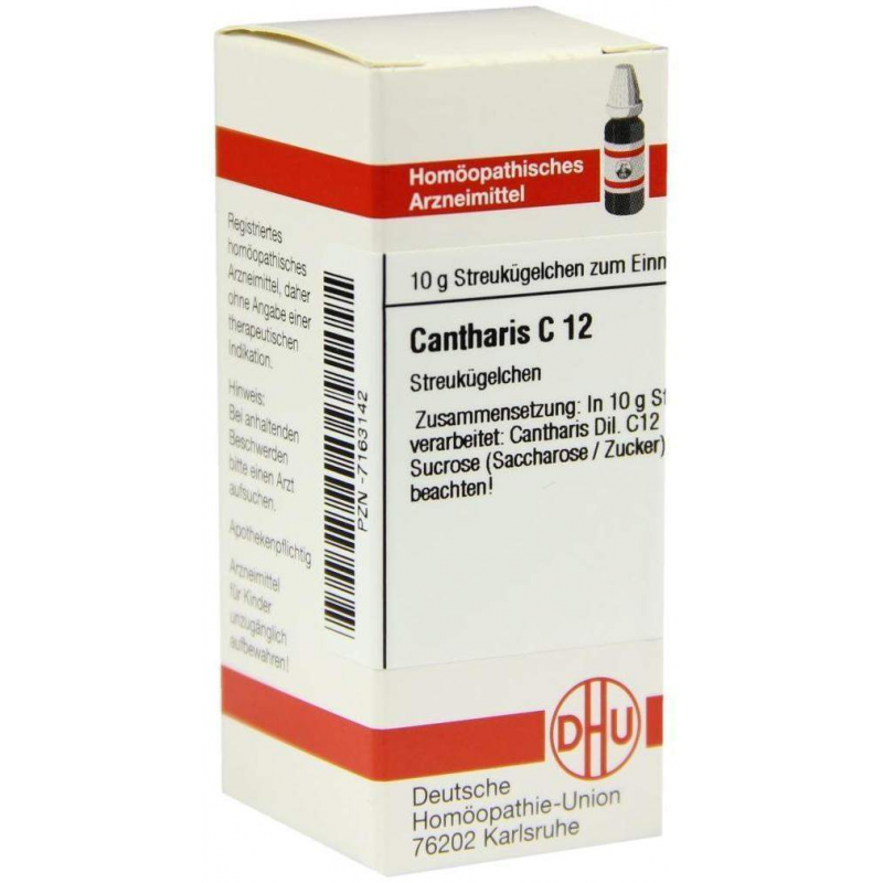 Dhu Cantharis C12 10 G Globuli