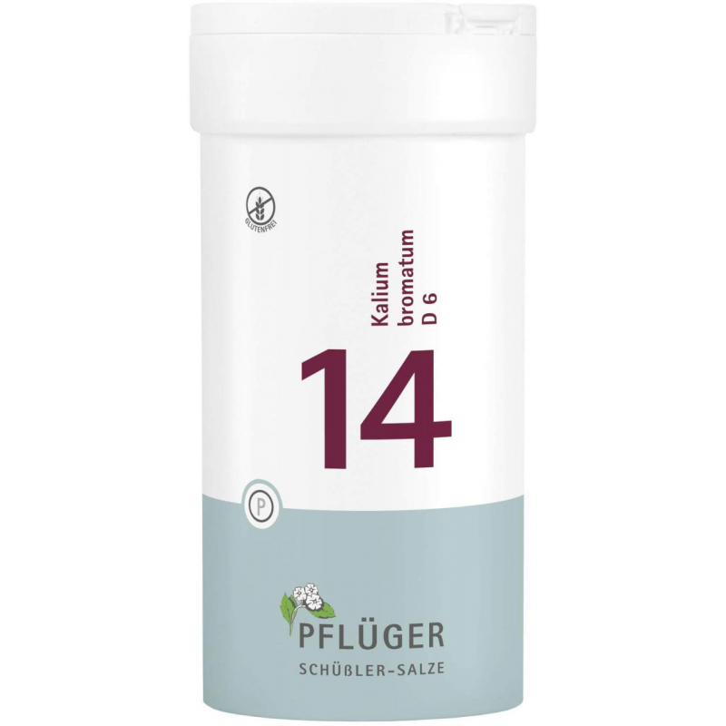 Biochemie Pflüger 14 Kalium bromatum D6 400 Tabletten