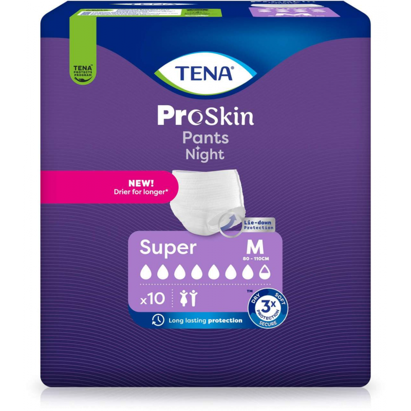 Tena Pants Night Super Größe M 4 X 10 Stück