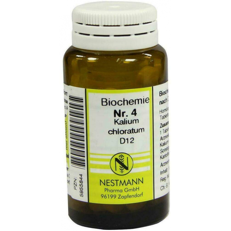 Biochemie Nestmann 4 Kalium Chloratum D12 100 Tabletten