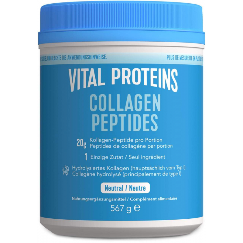 Vital Proteins Collagen Peptides Neutral Pulver 567 G