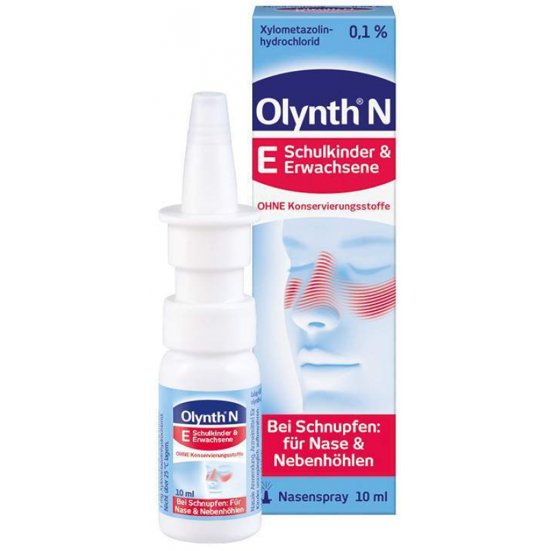 Olynth 0,1 % 10 ml Schnupfenspray ohne Konservierungsmittel