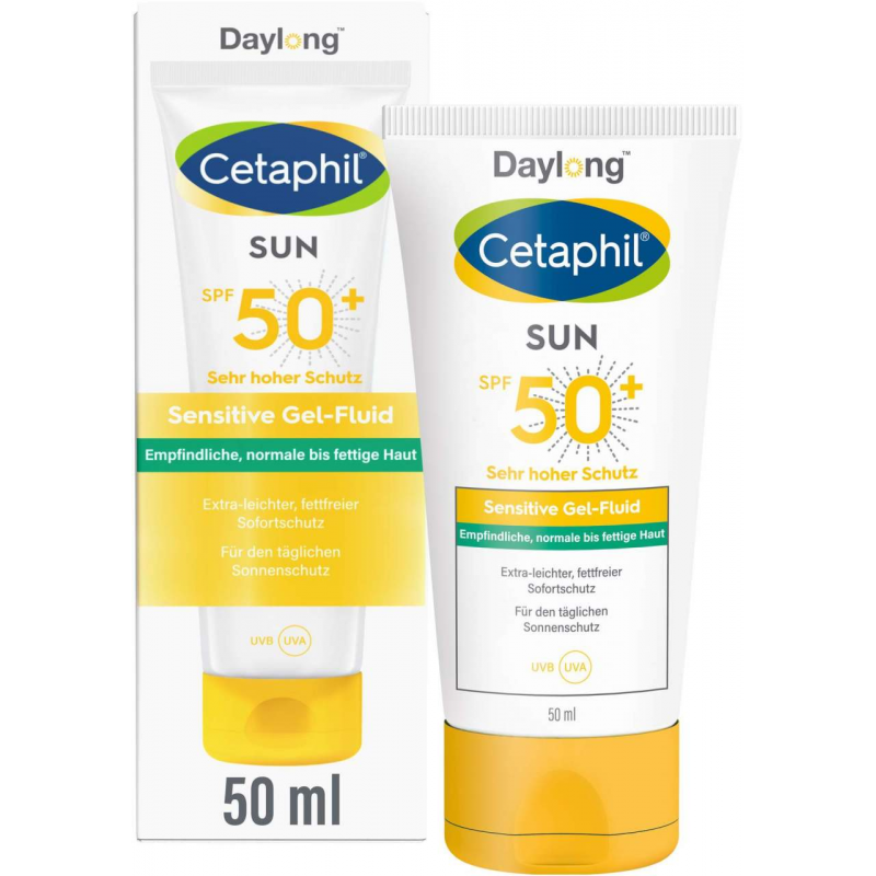 Cetaphil Sun Daylong SPF 50+ sensitives Gel - Fluid Gesicht 50 ml
