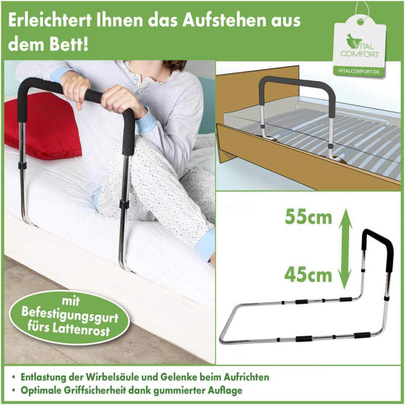 Vital Comfort Unterstützungs-Bettgriff, 1 Stück