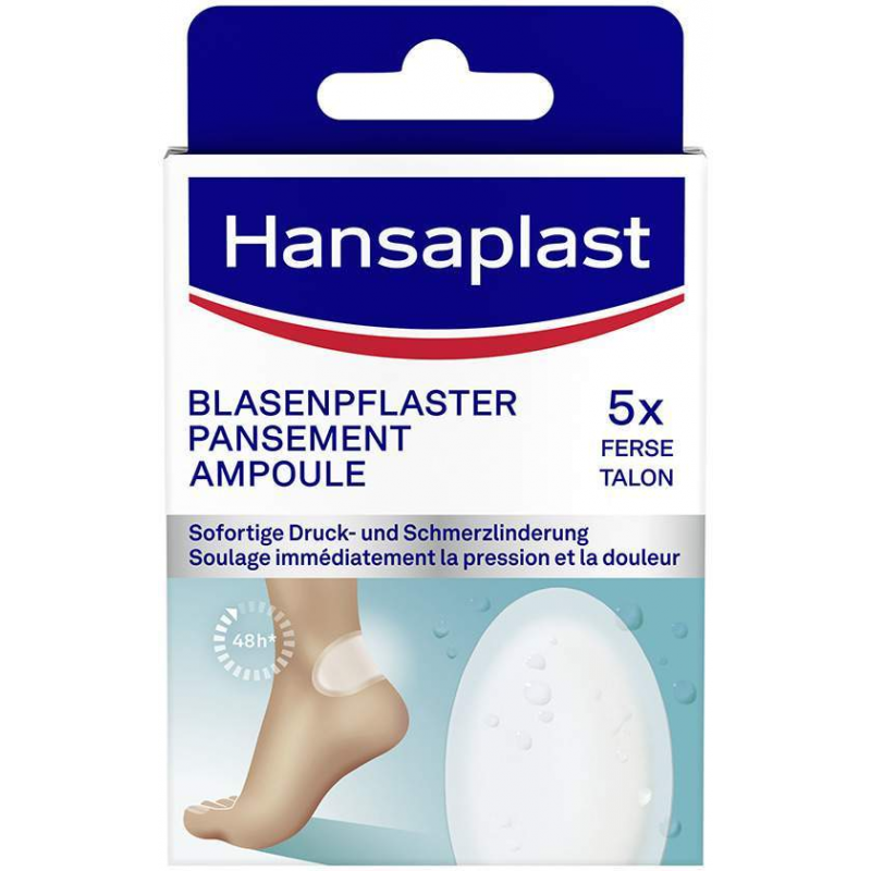 Hansaplast Blasen-Pflaster Ferse 5 Stück
