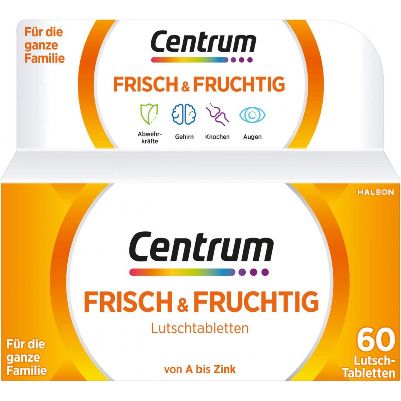 Centrum frisch & fruchtig 60 Lutschtabletten