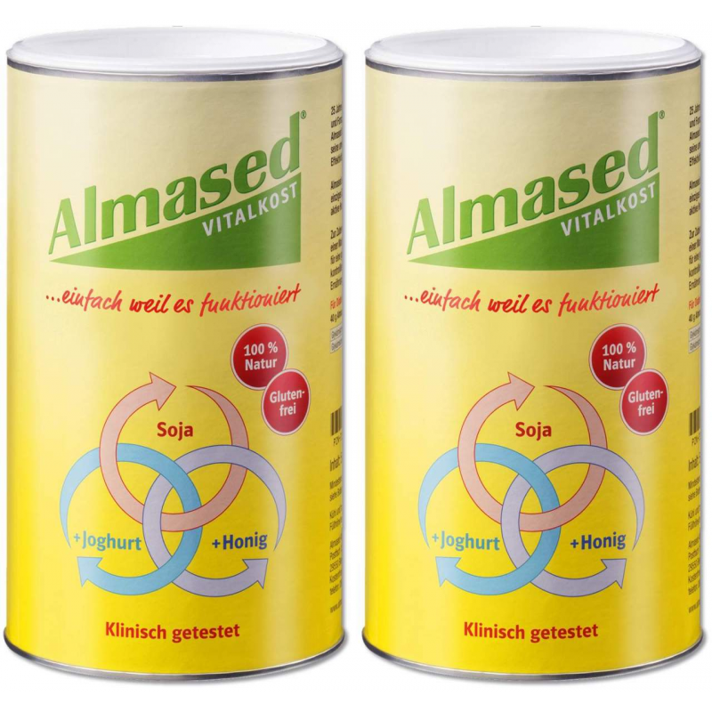 Sparset Almased Vital - Pflanzen - Eiweißkost 2 x 500 g Pulver