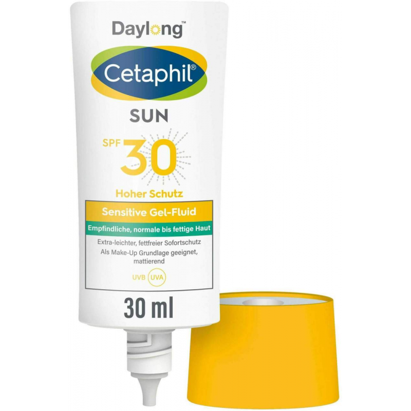 Cetaphil Sun Daylong SPF 30 Sensitive Gel - Fluid Gesicht 30 ml