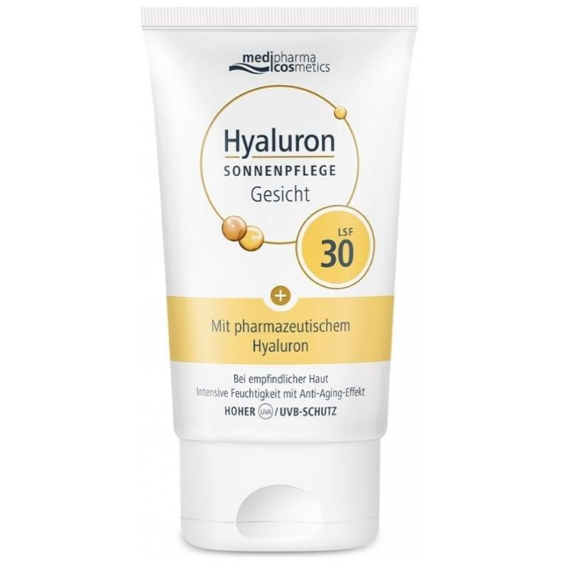 medipharma cosmetics Hyaluron Sonnenpflege Gesicht LSF 30 50 ml Creme