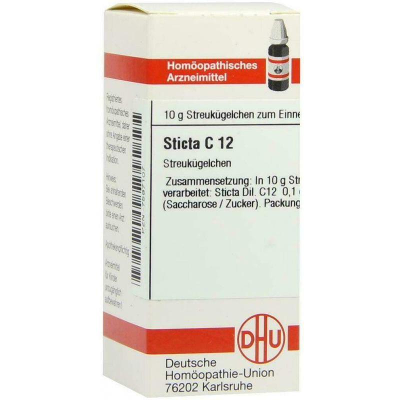 Dhu Sticta C12 10 G Globuli
