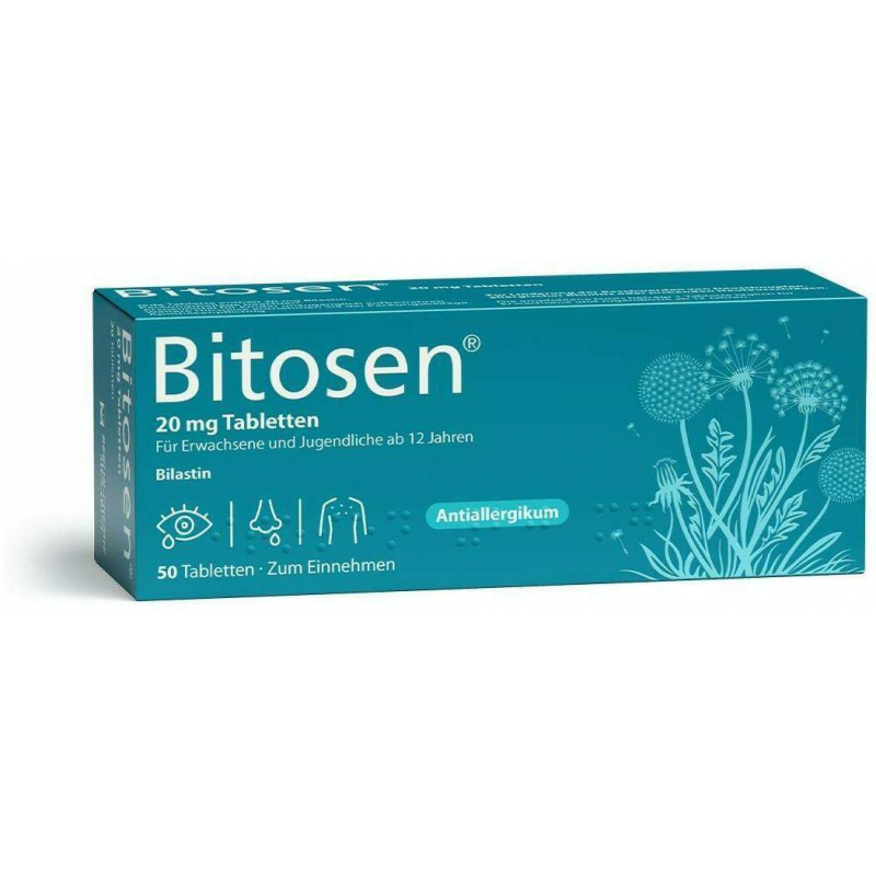 Bitosen 20 mg 50 Tabletten