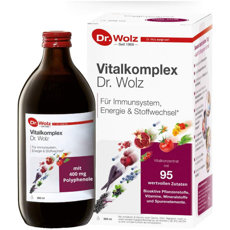 Vitalkomplex Dr.Wolz 500 ml Flasche
