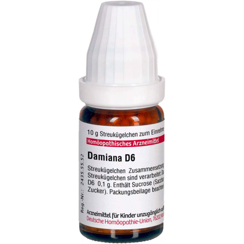 Dhu Damiana D6 10 G Globuli