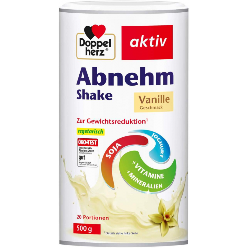 Doppelherz aktiv Abnehm Shake Vanille Pulver 500g