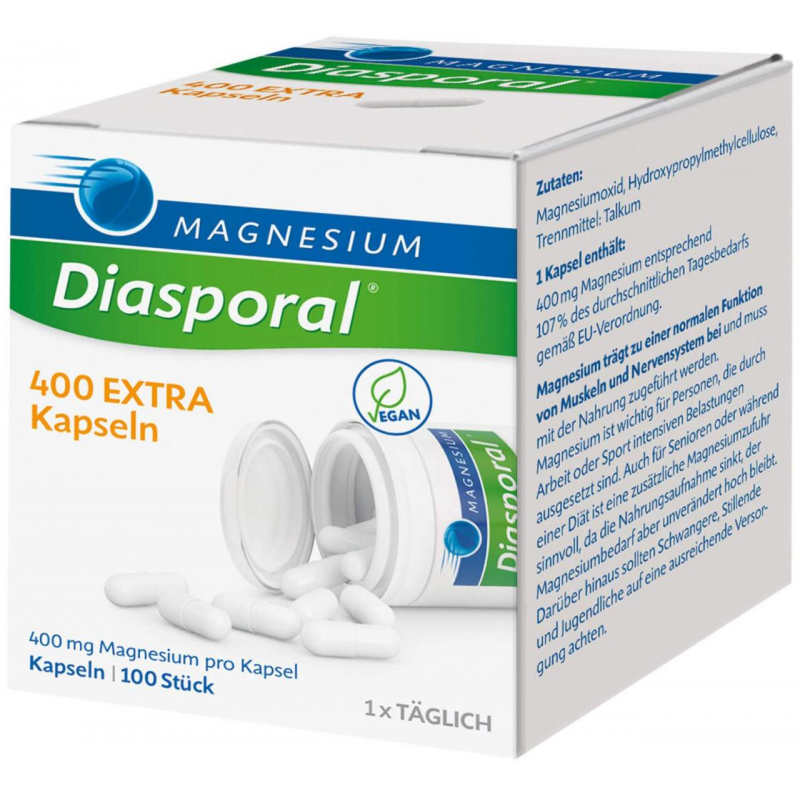 Magnesium Diasporal 400 Extra 100 Kapseln