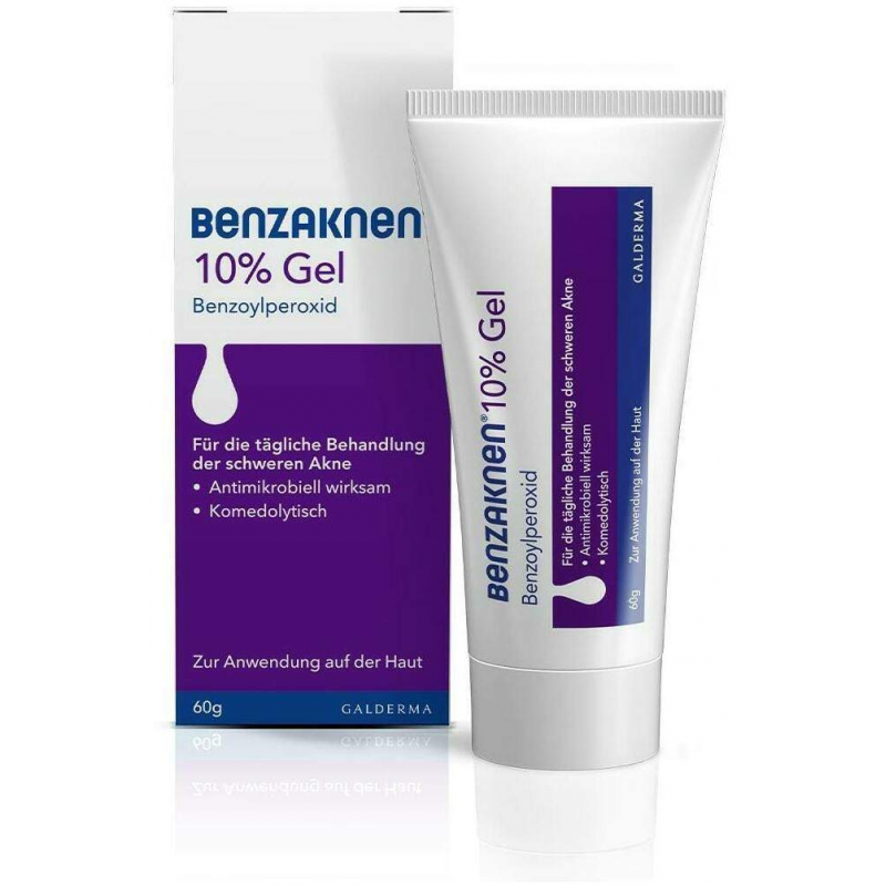 Benzaknen 10% Gel 60 g