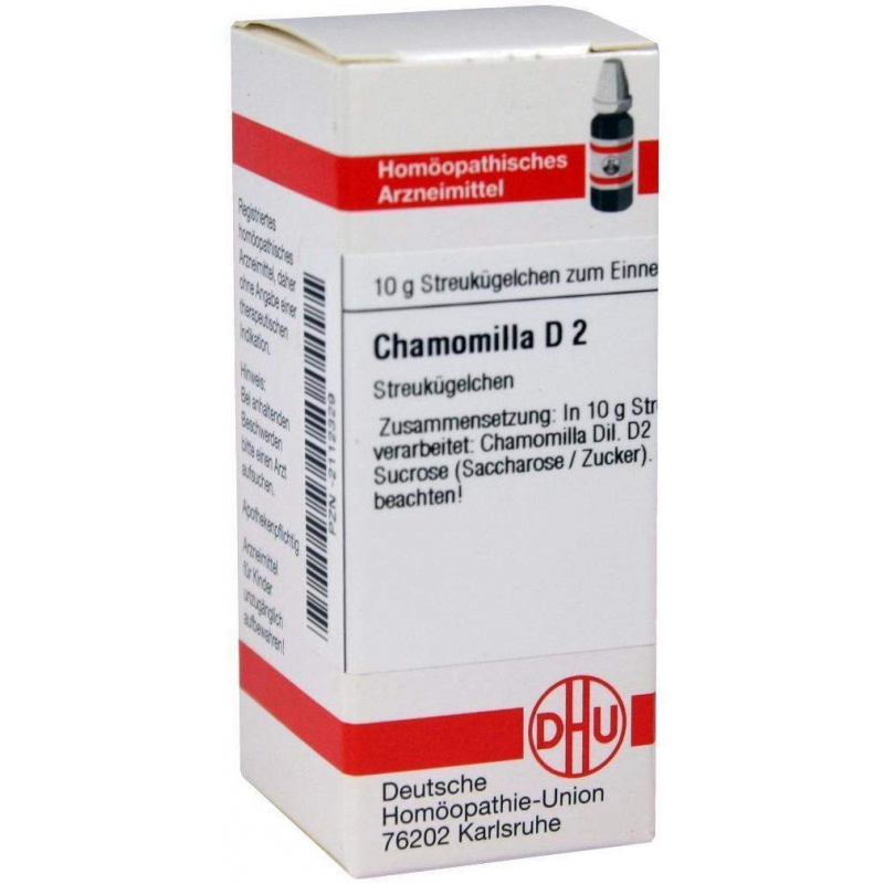 Dhu Chamomilla D2 Globuli