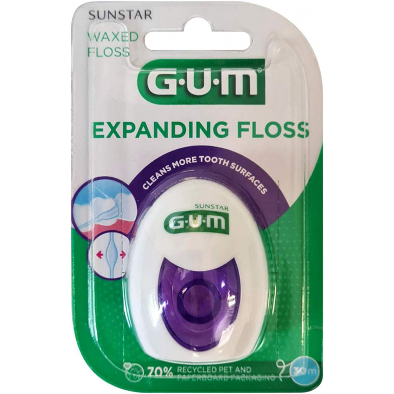 Gum Expanding Floss Flausch - Zahnseide 30 m