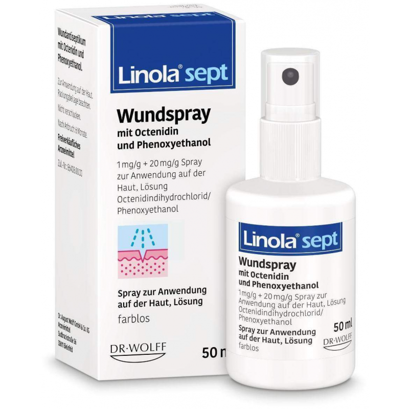 Linola sept Wundspray 50 ml Lösung
