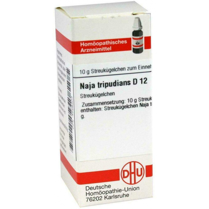 Dhu Naja Tripudians D12 Globuli