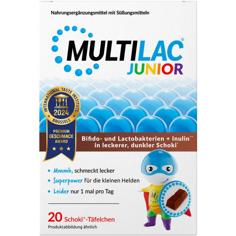 Multilac Junior Täfelchen 20 Stück