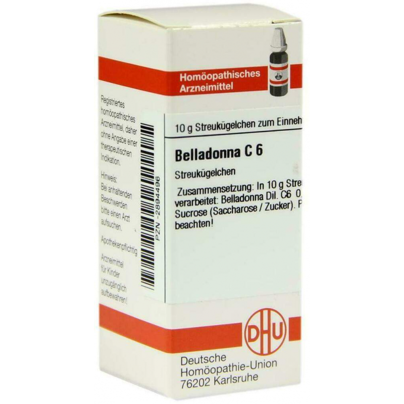 Dhu Belladonna C6 Globuli