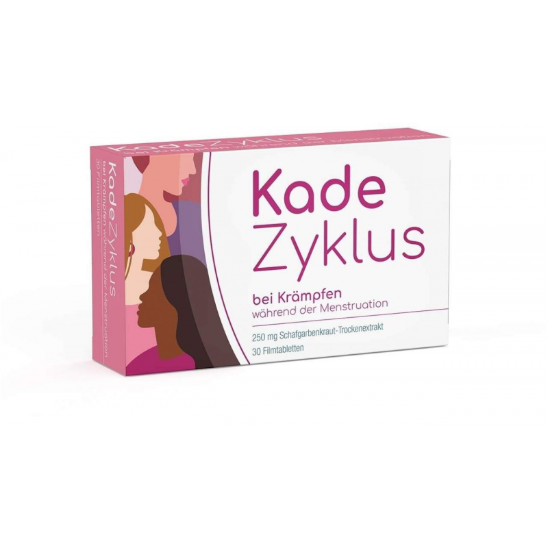 KadeZyklus bei Krämpfen 250 mg 30 Filmtabletten