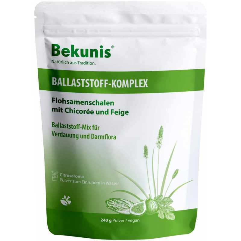 Bekunis Ballaststoff-Komplex mit Flohsamenschalen 240 g Pulver