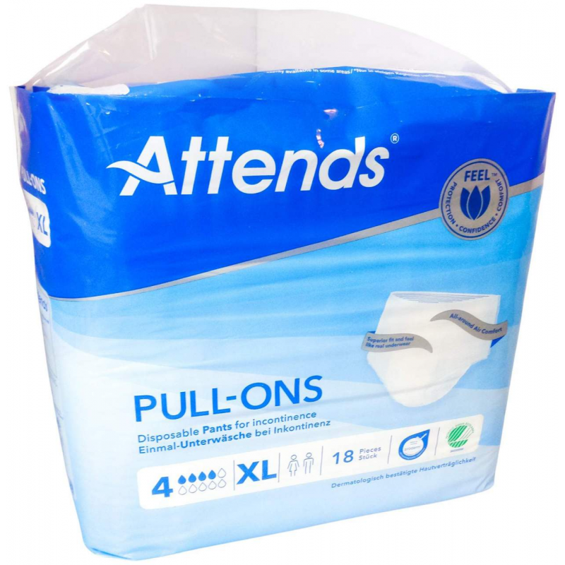 Attends Pull-Ons 4 Xl 18 Stück