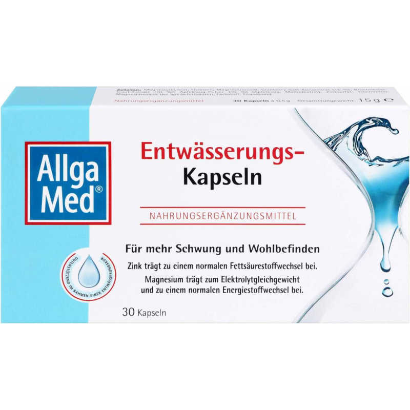Allga Med Entwässerungs Kapseln 30 Kapseln