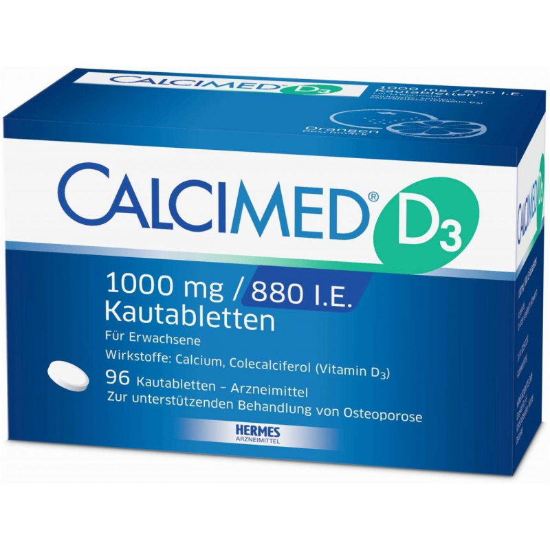 Calcimed D3 1000 mg 880 I.E. 96 Kautabletten
