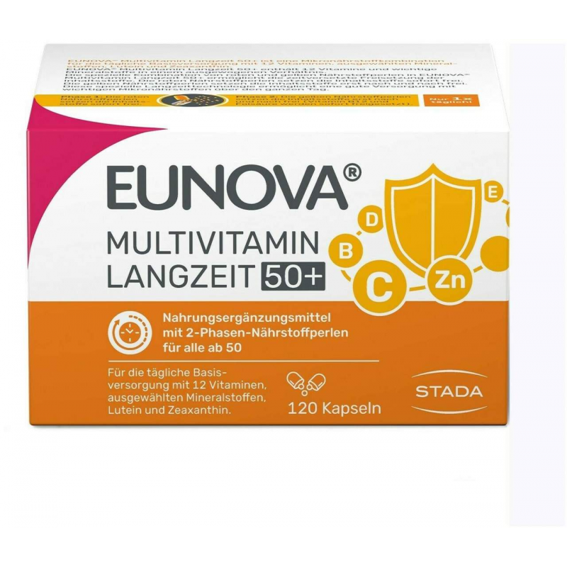 Eunova Langzeit 50+ Kapseln 120 Stück
