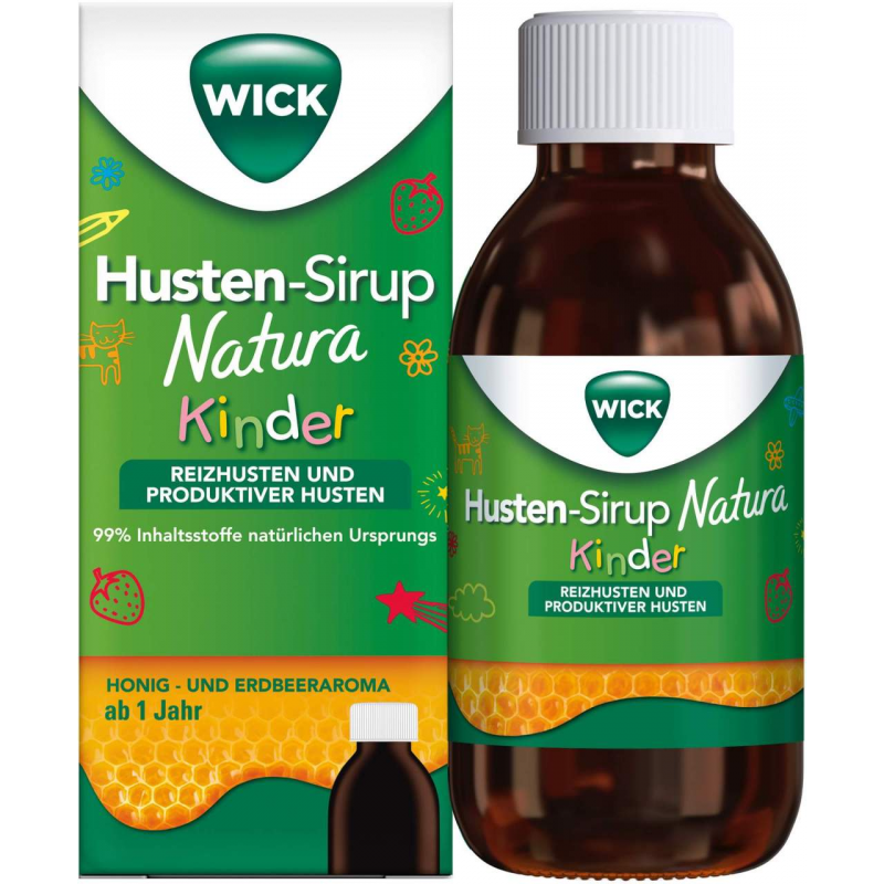 Wick Husten-Sirup Natura Kinder 140 ml