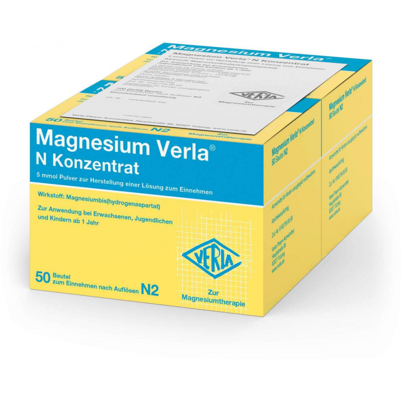 Magnesium Verla N Konzentrat 100 Pulver
