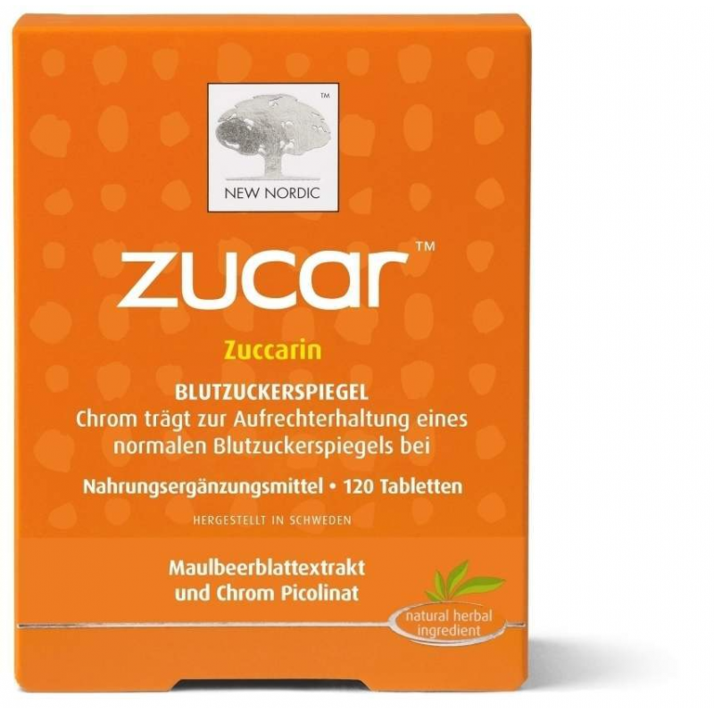 Zucar Zuccarin 120 Tabletten