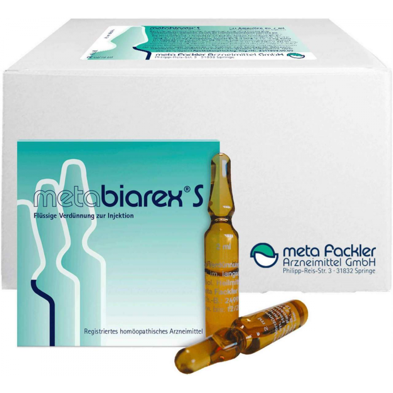 Metabiarex S Injektionslösung 100 X 2 ml