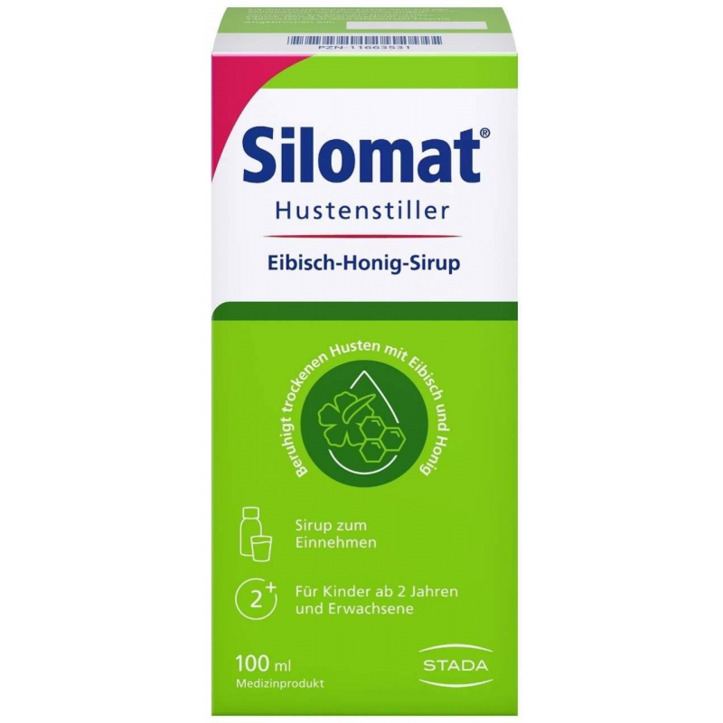 Silomat Hustenstiller Eibisch-Honig-Sirup 100 ml