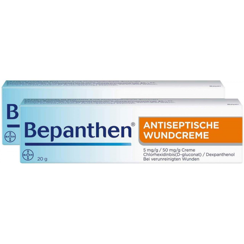 Bepanthen Antiseptische Wundcreme 2 x 20 g