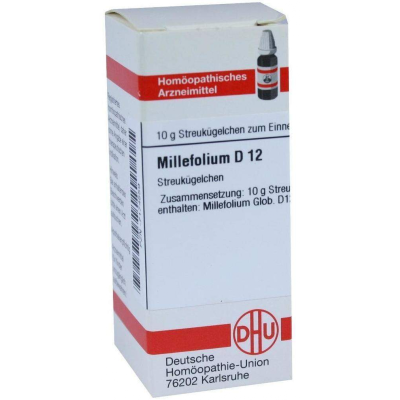 Dhu Millefolium D12 Globuli