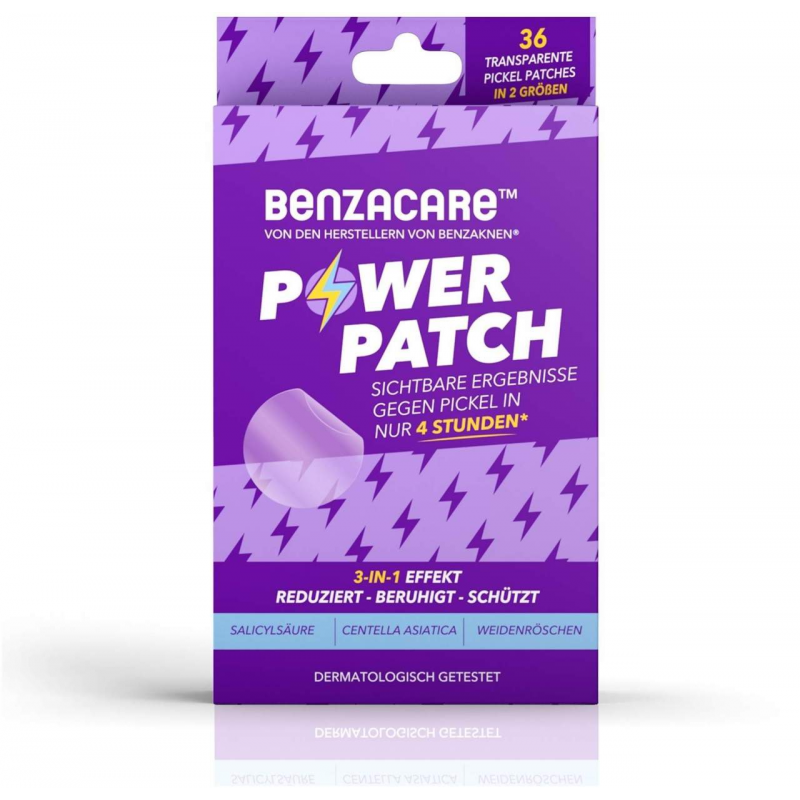 Benzacare Power Patch gegen Pickel 36 Pflaster