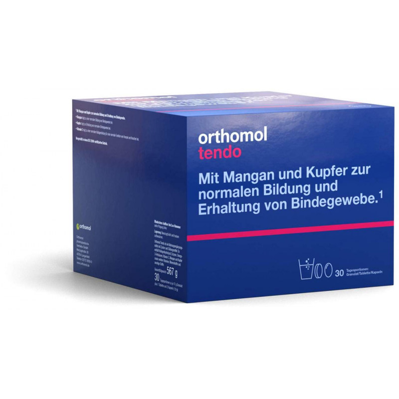Orthomol Tendo Granulat und Kapseln 30 1 Kombipackung