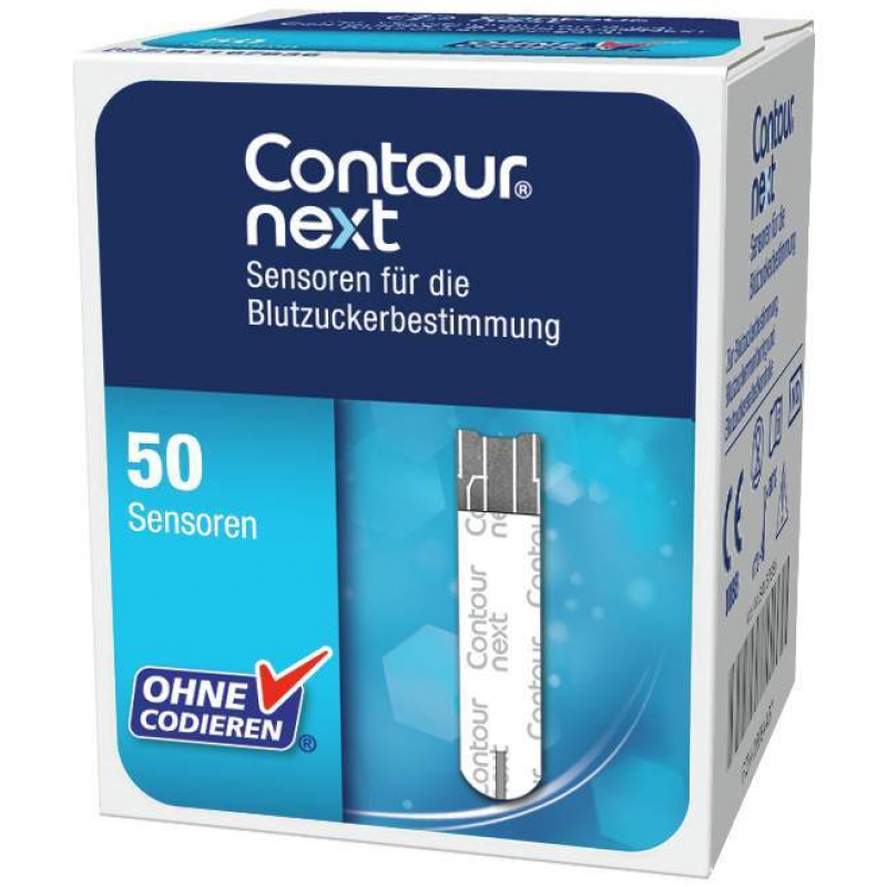Contour Next Sensoren 50 Teststreifen
