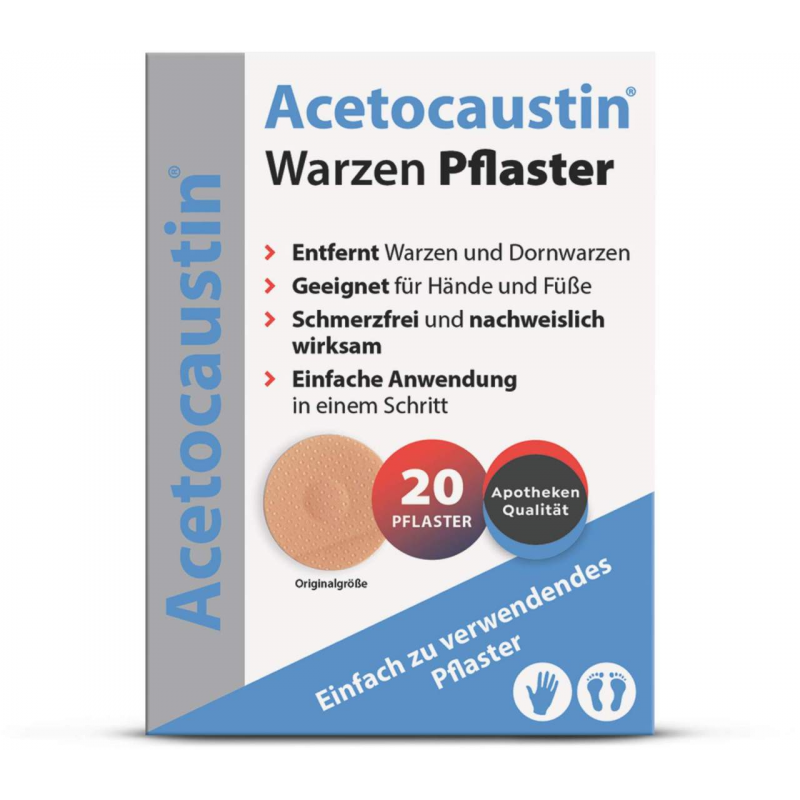 Acetocaustin 20 Warzenpflaster