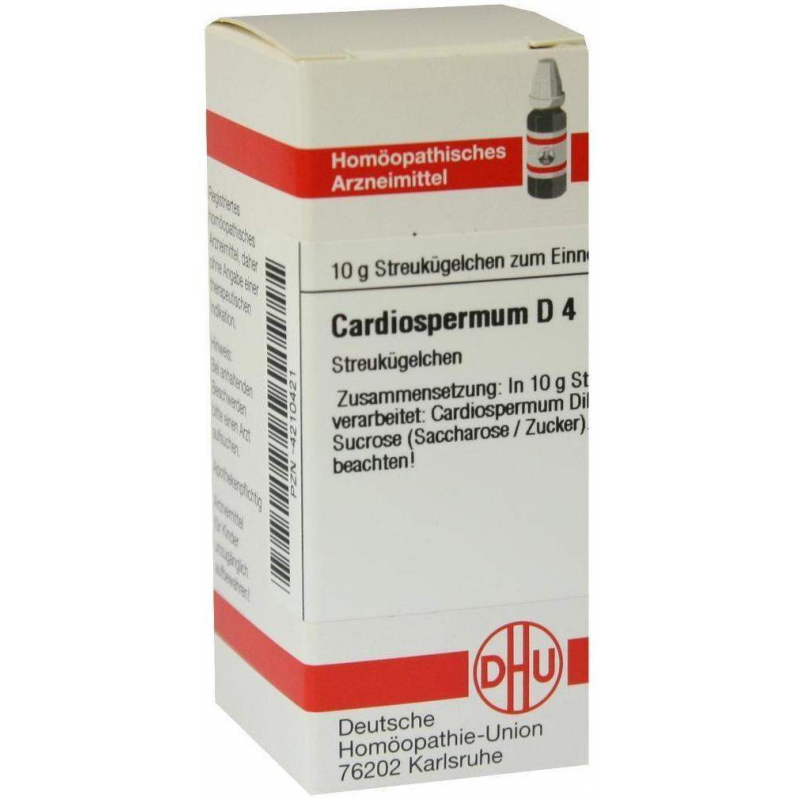 Dhu Cardiospermum D4 10 G Globuli
