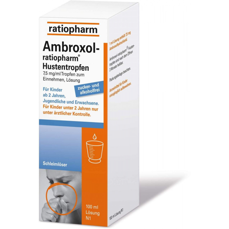 Ambroxol-ratiopharm Hustentropfen 100 ml