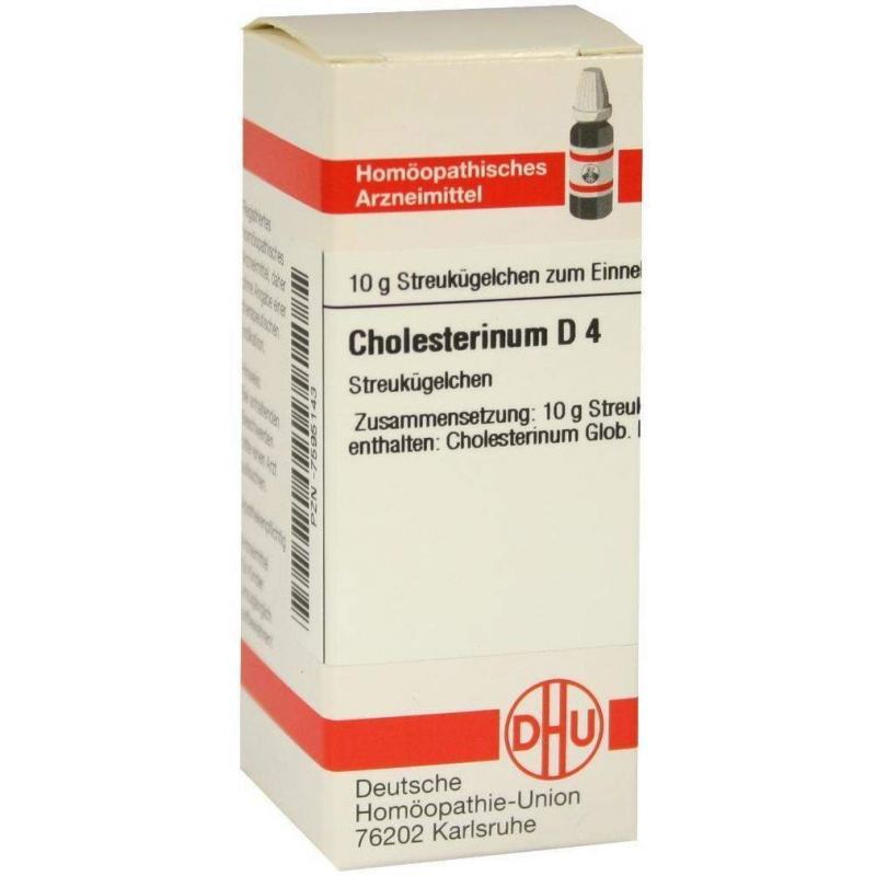 Dhu Cholesterinum D4 Globuli