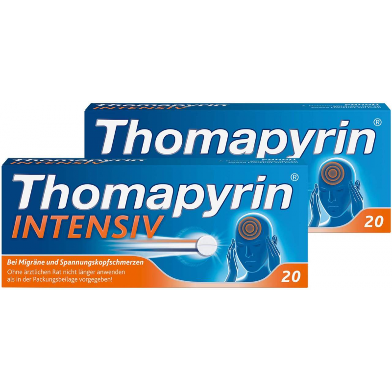 Thomapyrin Intensiv 2 x 20 Tabletten