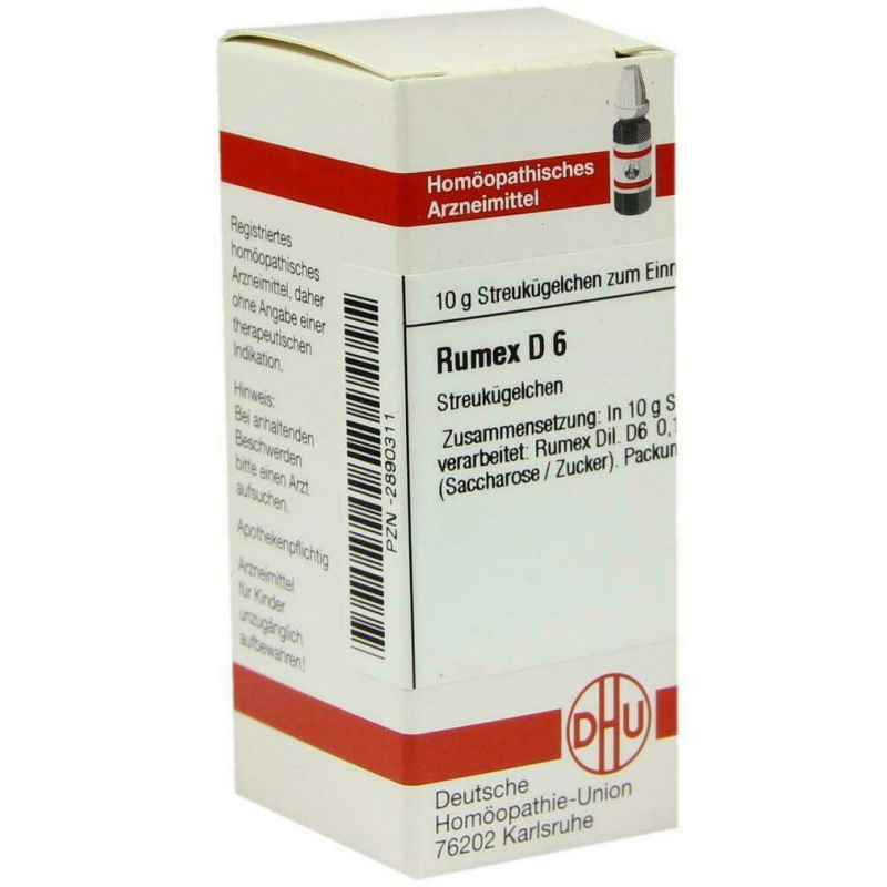 Dhu Rumex D6 10 G Globuli